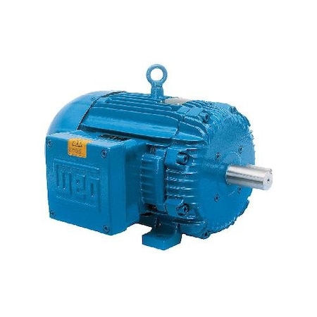 Weg Motor 1 Hp, 3600 Rpm, Tefc, 143T Frame, 230/460 Volts 00136XT3E143T